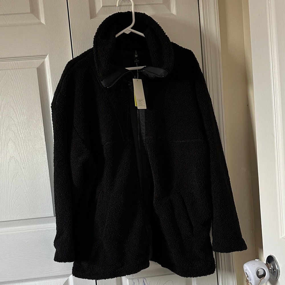 All in Motion Men's Black Fleece Jacket